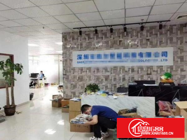 大浪华荣路附近新出650平带豪华装修厂房出租