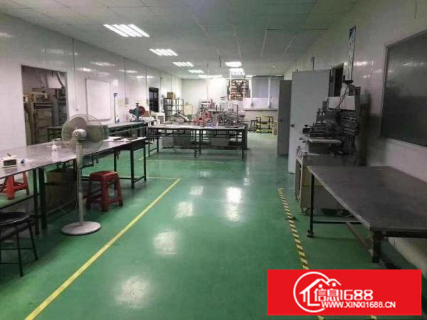 横岗盐田标准厂房二楼790平米带装修办公水电齐全