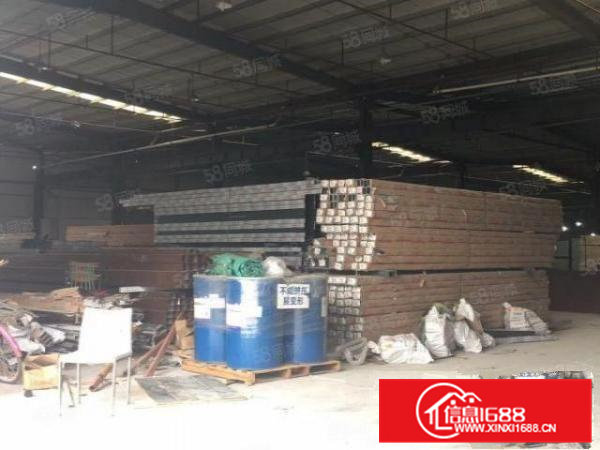 桥头镇原房东独门独院单一层钢构厂房2100平方，现成行车