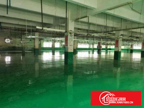 塘厦诸佛岭工业区带办公室装修全新地坪漆3700平方厂房出租