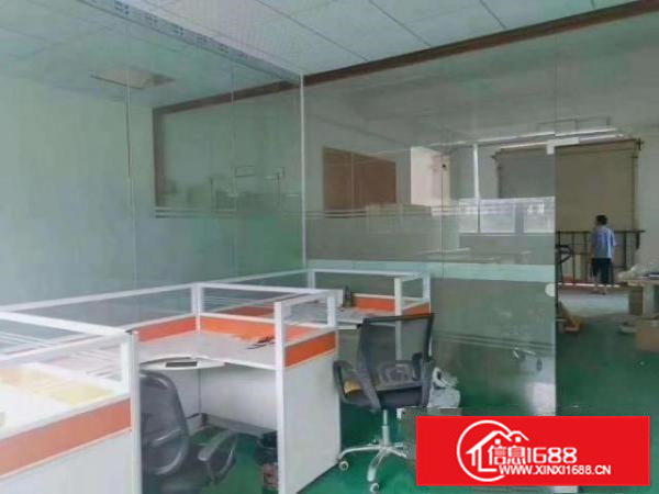 凤岗原房东全新地坪漆厂房出租楼上750平，拎包入住，价格便宜