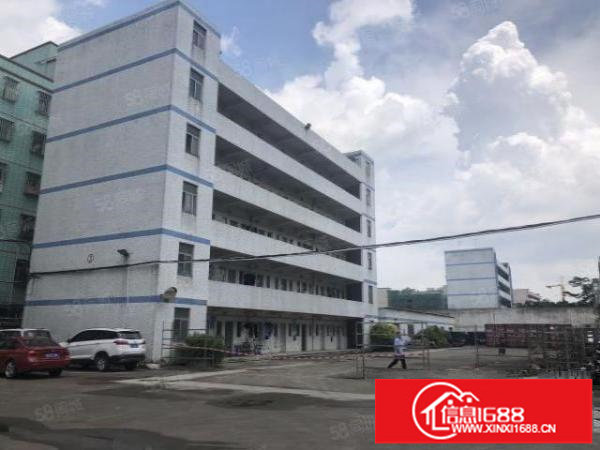 观澜新田市场村委独院厂房1至3层3200平实际面积出租