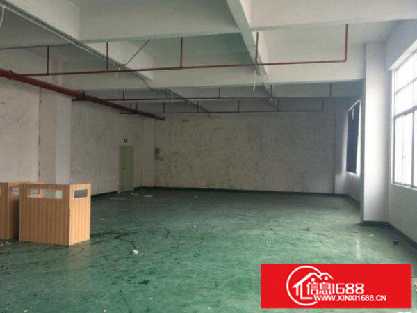 出租坪山新区坪环标准四楼460平方带装修厂房