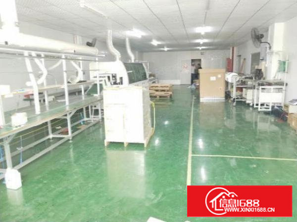 沙井新发工业区新出楼上400平方带装修水电齐全