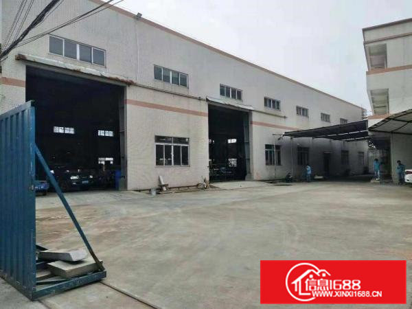 东莞桥头镇新出原房东单一层钢结构厂房5500平方出租