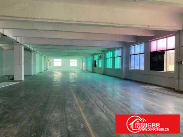 石岩洲石路楼上1200平实际面积精装厂房出租