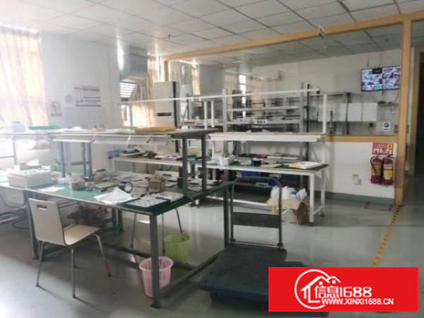 沙井万丰98工业城附近700平米精装修厂房出租无转让费