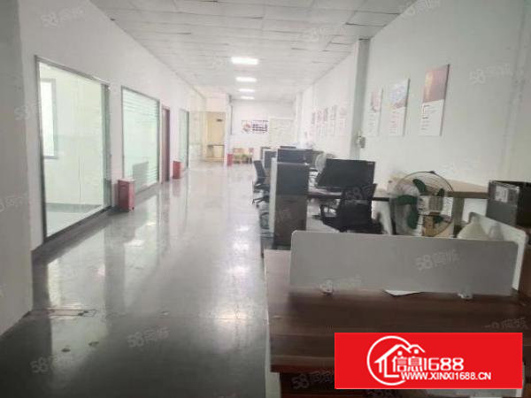 外环路新时代工业区4楼700平，4间办公室，前台，水电齐全