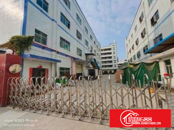 塘厦靠深圳楼上仓库厂房4000平出租，带消防精装修无转让分租