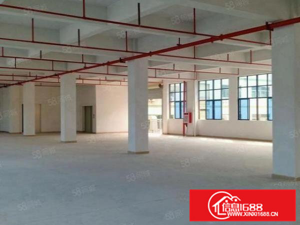新出四层全新标准厂房1000平米层，一楼6.5米高