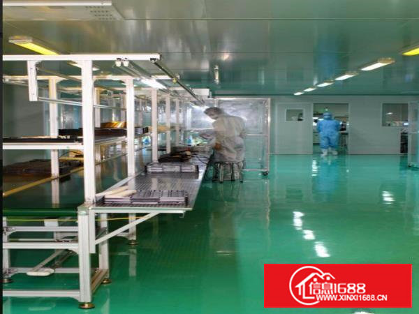 塘厦科宛城无尘车间，有办公无公摊可直接进厂面积1600平方