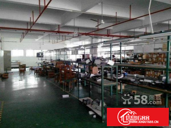 民治锦绣江南花园式厂房3楼1500平方精装修招租