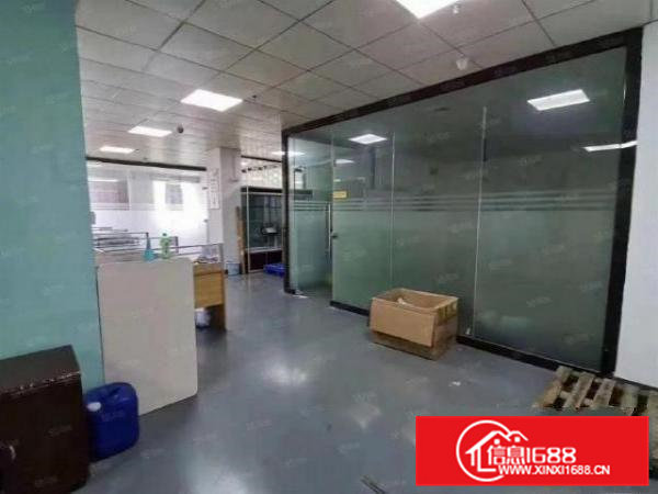 凤岗竹塘村楼上850平带装修地坪漆红本厂房出租