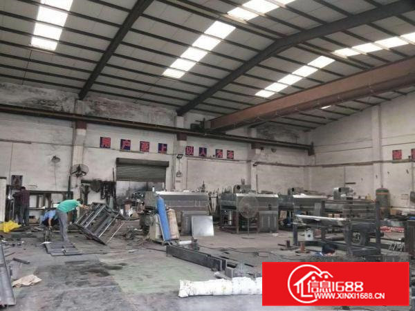 桥头镇单一层铁皮房660平方现成水电空地大