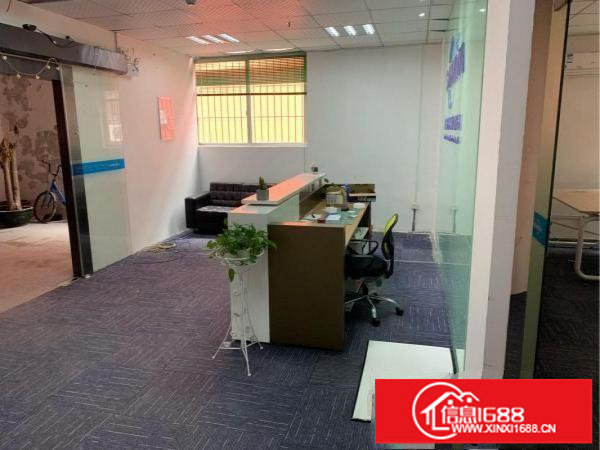 横岗六约地铁口1200平方精装修办公电商厂房出租