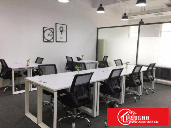 布吉办公室出租两个隔间员工区20人办公