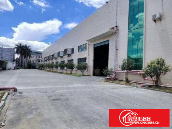 清溪新出院玻璃幕墙原房东单一层独院，滴水9米带消防喷淋