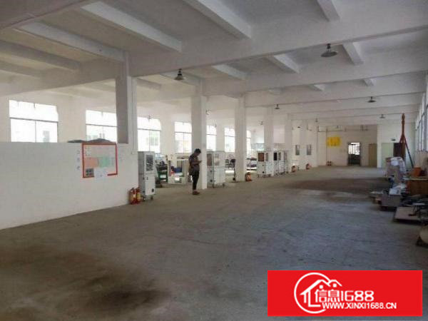 坪山市场旁工业园新出1楼1000平精装修厂房带前台