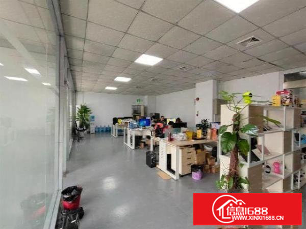 横沥村头楼上带精装修1500平厂房出租