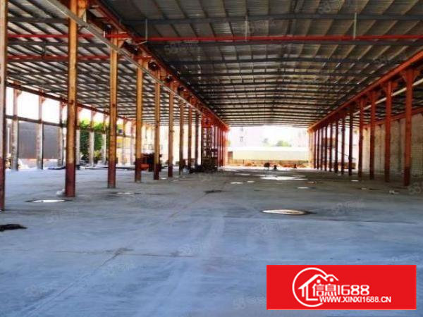 丙二内单一层钢构1.2万平厂房！可做物流仓库！超大空地！