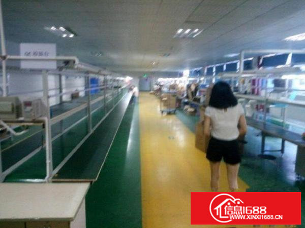 龙岗中心城龙西五联一楼二楼厂房各1050平米厂房出租