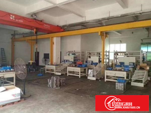 谢坑楼上标准厂房600平招租，有地坪漆消防喷淋，入驻及生产