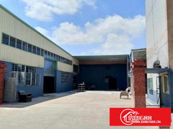 万江单一层独院厂房2500平方招租水电齐全，消防合格，有印刷