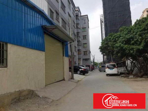 林村靠大路380平米单一层钢构厂房出租