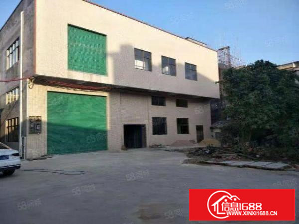 大岭山原房东全新独栋650平方标准厂房出租无公摊水电齐全