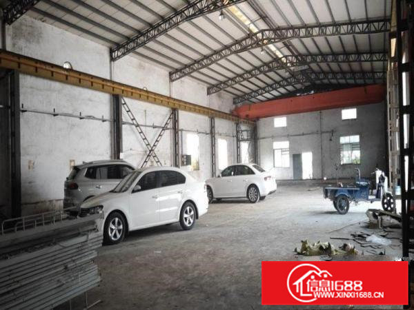 凤岗7米高带有行车钢构厂房出租950平带隔热层合适各行业