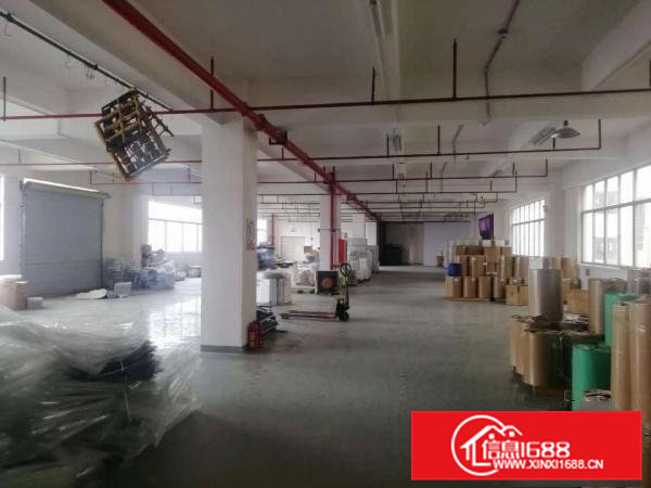 带消防喷淋办公室浸校塘标准厂房出租楼上1050平价格便宜