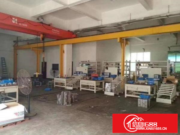 横岗四联社区空出1楼600平，7米高带行车装修水电