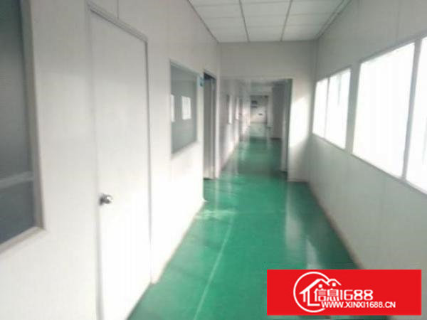 横岗六约埔厦路边楼上带装修消防1200平米厂房招租（可分租）