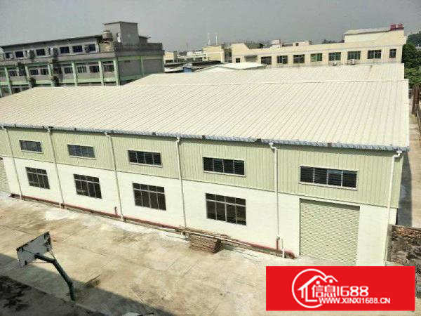 常平单一层2000平米独院钢构厂房招租