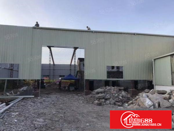 桥头镇新出单一层钢构厂房2500平方，滴水8米，现成行车