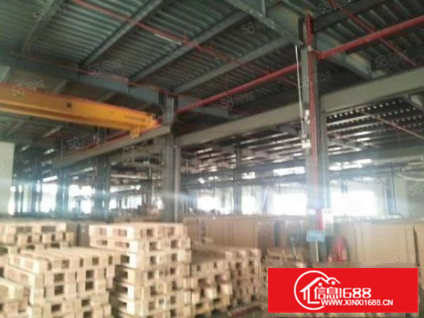 原房东独门独院工业钢构厂房整租可分租，滴水8米，现成行车。