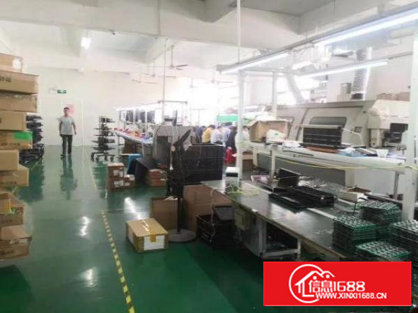 转让沙井京基百纳附近2楼1500平豪华装修厂房