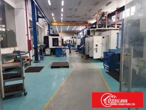 塘厦石鼓一楼6米高750平带行车豪华装修水电厂房出租，近观澜