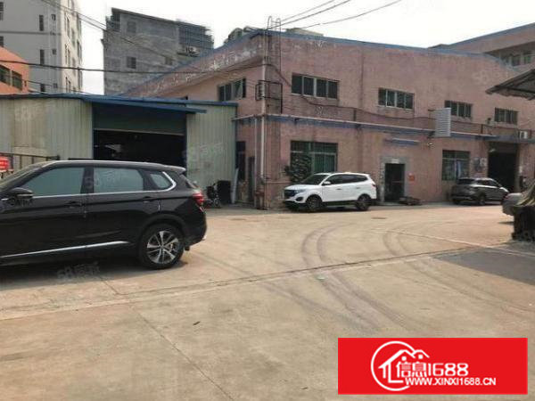 大岭山镇向东工业区850平单一层砖墙到顶厂房仓库出租