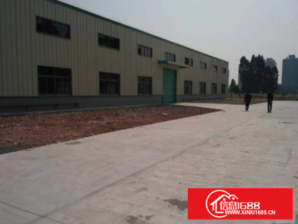 长安上角钢构厂房1600平出租滴水7米高带牛角位