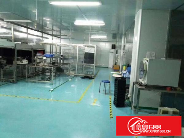 清溪镇中心楼上（豪华装修无尘车间）厂房出租800平