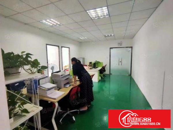 沙荷路边大型原房东工业区新空出楼上整层2000平实际面积出租