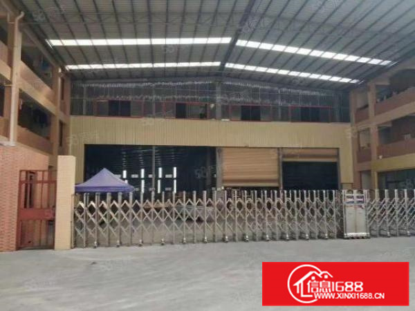 里水工业区有新出独院标准钢结构带牛腿厂房出租,可分租