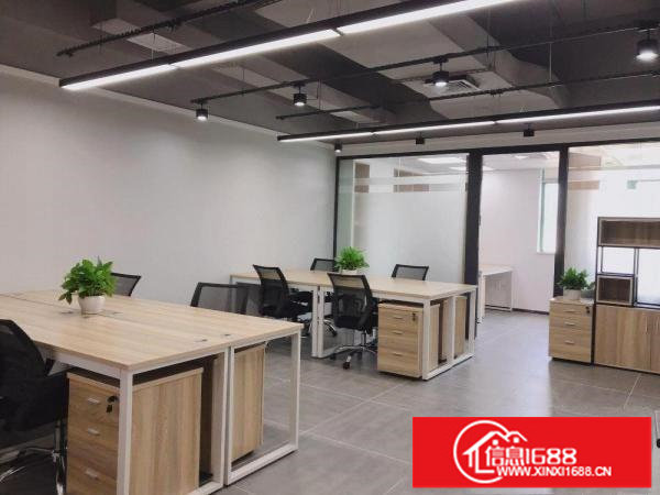 龙岗创业集结地1983创意小镇，100平精装办公室4500元