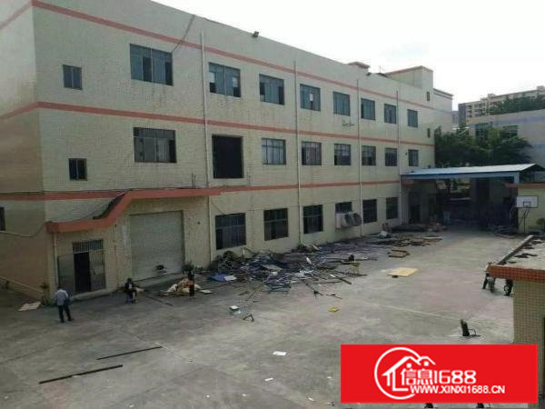 龙岗同乐新出独院厂房三层4500平米出租分租