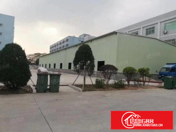 塘厦高丽工业区新出钢结构1200平方米，内高8米。空地大