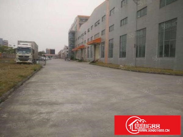 坑梓6年合同沈海高速边红本14米高单一层厂房1000平起分