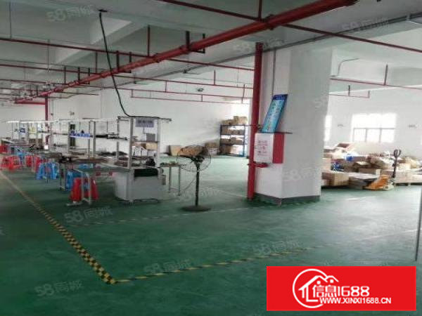 现成流水线好招工凤岗雁田布心电子组装厂房出租720平