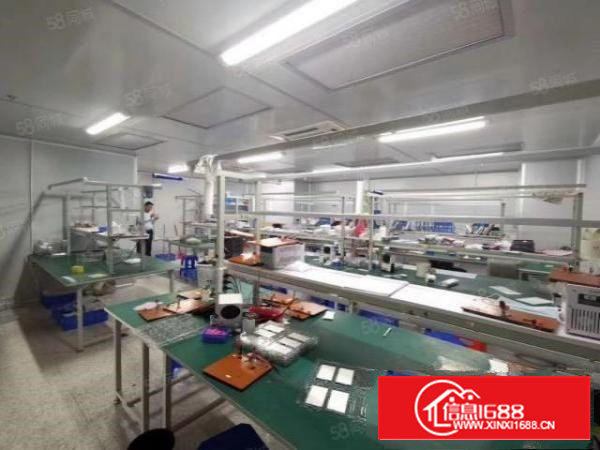 沙井后亭地铁口新出9成新厂房500平招租;拎包就可以入住