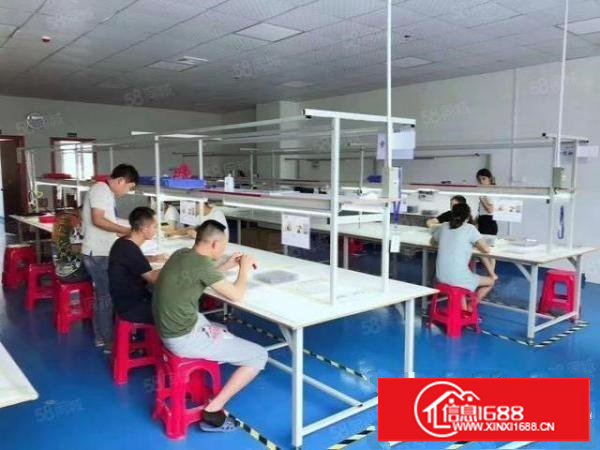 宵边新出二楼带豪华装修960平方米厂房出租